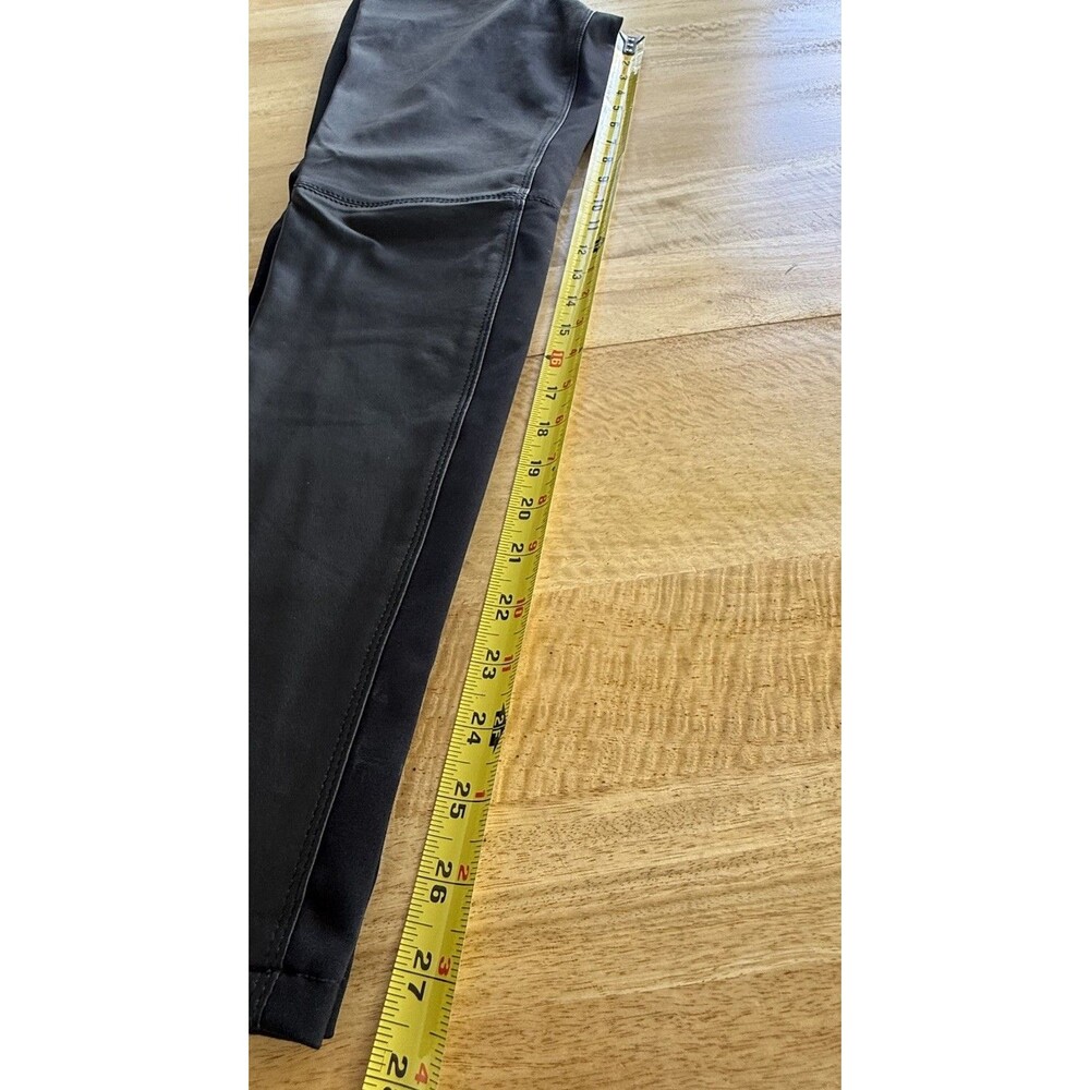 Harley-Davidson Genuine Leather Skinny Pants Women Sz 28 Black Biker Rocker NWT - Picture 8 of 13
